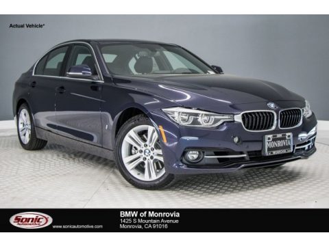 Imperial Blue Metallic BMW 3 Series 330e iPerfomance Sedan.  Click to enlarge.