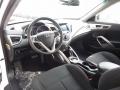  2017 Hyundai Veloster Black Interior #14