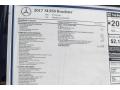  2017 Mercedes-Benz SL 550 Roadster Window Sticker #10