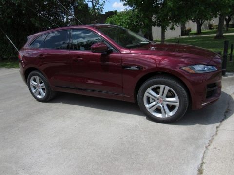 Odyssey Red Jaguar F-PACE 35t AWD R-Sport.  Click to enlarge.