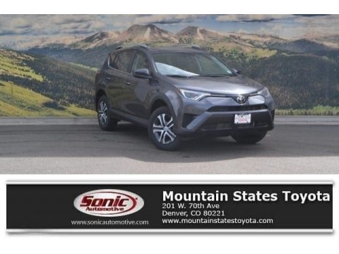 Magnetic Gray Metallic Toyota RAV4 LE.  Click to enlarge.