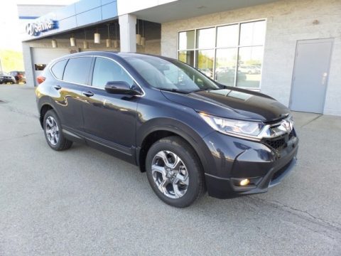 Gunmetal Metallic Honda CR-V EX-L AWD.  Click to enlarge.