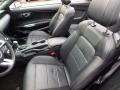 Front Seat of 2016 Ford Mustang EcoBoost Premium Convertible #16