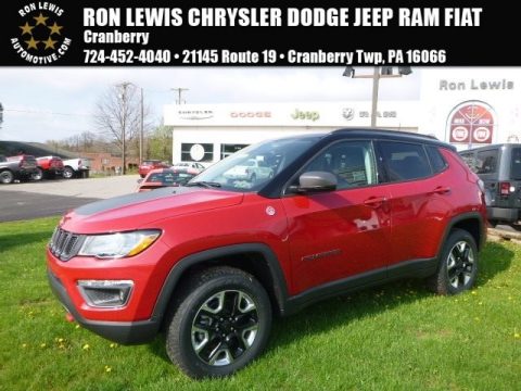 Redline 2 Coat Pearl Jeep Compass Trailhawk 4x4.  Click to enlarge.