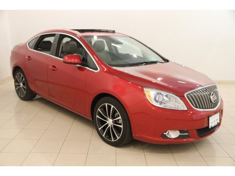 Crystal Red Tintcoat Buick Verano Sport Touring.  Click to enlarge.