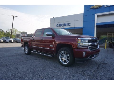 Siren Red Tintcoat Chevrolet Silverado 1500 High Country Crew Cab 4x4.  Click to enlarge.