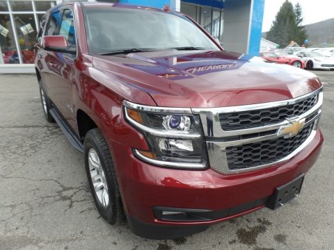 Siren Red Tintcoat Chevrolet Tahoe LT 4WD.  Click to enlarge.