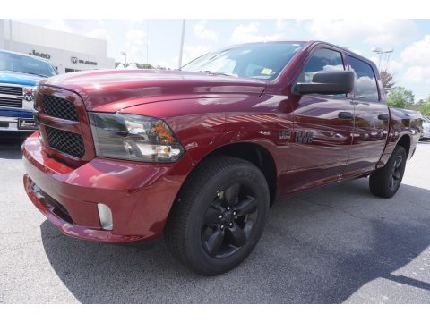 Delmonico Red Pearl Ram 1500 Express Crew Cab.  Click to enlarge.