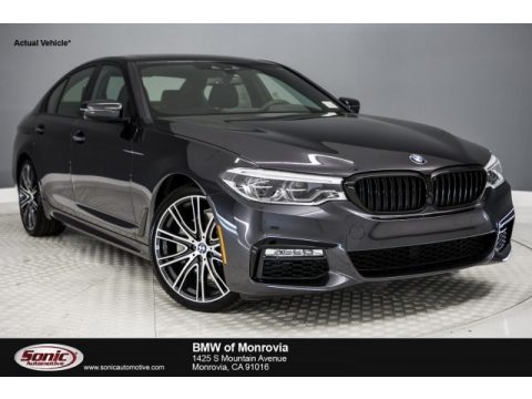 Dark Graphite Metallic BMW 5 Series 540i Sedan.  Click to enlarge.