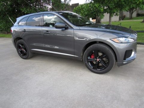 Ammonite Grey Jaguar F-PACE 35t AWD S.  Click to enlarge.