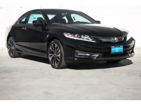 Crystal Black Pearl Honda Accord EX-L V6 Coupe.  Click to enlarge.