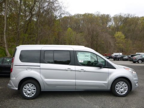 Silver Ford Transit Connect XLT Wagon.  Click to enlarge.
