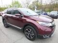 Front 3/4 View of 2017 Honda CR-V Touring AWD #5