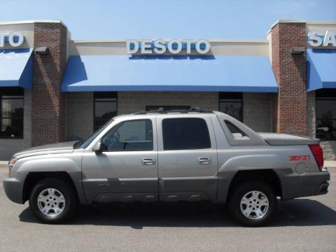 Light Pewter Metallic Chevrolet Avalanche Z71 4x4.  Click to enlarge.