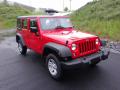 Front 3/4 View of 2017 Jeep Wrangler Unlimited Sport 4x4 RHD #2
