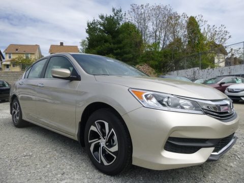 Champagne Frost Pearl Honda Accord LX Sedan.  Click to enlarge.