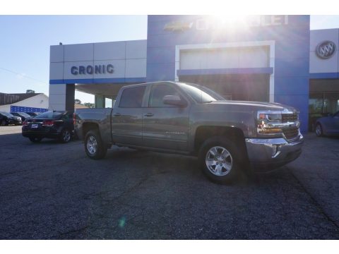 Pepperdust Metallic Chevrolet Silverado 1500 LT Crew Cab 4x4.  Click to enlarge.
