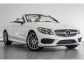 Front 3/4 View of 2017 Mercedes-Benz C 300 4Matic Cabriolet #12