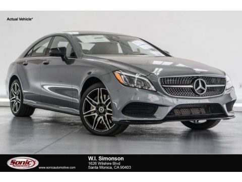 Selenite Grey Metallic Mercedes-Benz CLS 550 4Matic Coupe.  Click to enlarge.