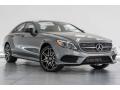 Front 3/4 View of 2017 Mercedes-Benz CLS 550 4Matic Coupe #12