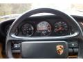  1989 Porsche 911 Carrera Turbo Cabriolet Slant Nose Steering Wheel #23