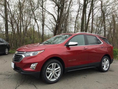 Cajun Red Tintcoat Chevrolet Equinox Premier AWD.  Click to enlarge.