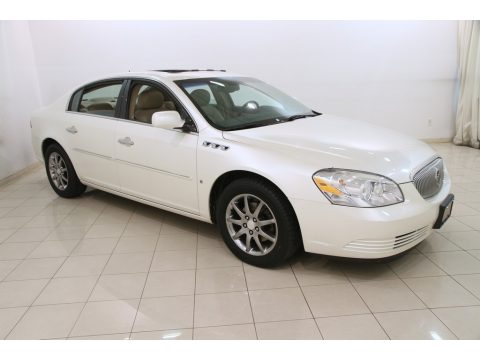 White Diamond Tricoat Buick Lucerne CXL.  Click to enlarge.