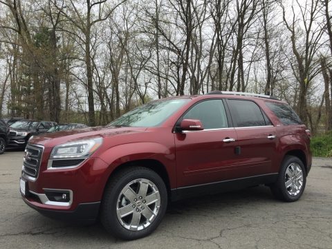 Crimson Red Tintcoat GMC Acadia Limited AWD.  Click to enlarge.