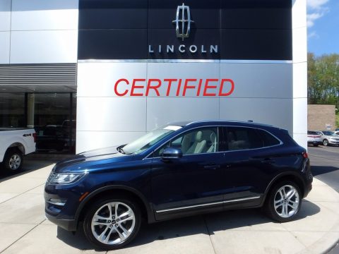 Midnight Sapphire Metallic Lincoln MKC AWD.  Click to enlarge.
