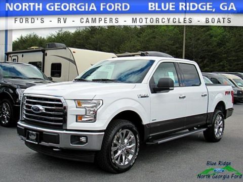 Oxford White Ford F150 XLT SuperCrew 4x4.  Click to enlarge.