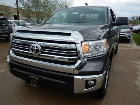 Magnetic Gray Metallic Toyota Tundra SR5 Double Cab 4x4.  Click to enlarge.