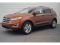 Front 3/4 View of 2017 Ford Edge SEL AWD #3