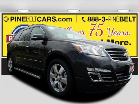 Tungsten Metallic Chevrolet Traverse Premier AWD.  Click to enlarge.
