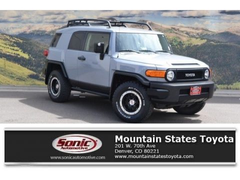 Trail Teams Cement Gray Toyota FJ Cruiser 4WD.  Click to enlarge.