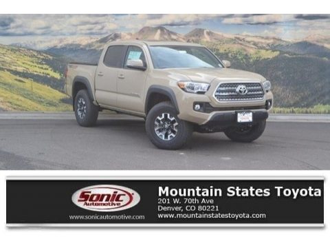 Quicksand Toyota Tacoma TRD Off Road Double Cab 4x4.  Click to enlarge.