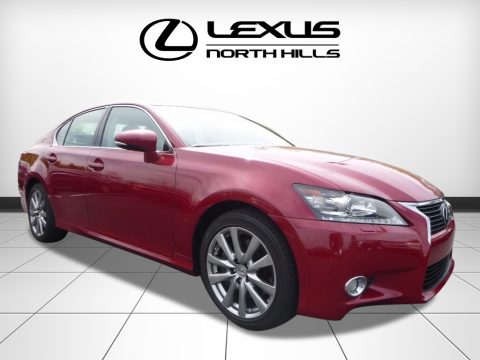 Riviera Red Lexus GS 350 AWD.  Click to enlarge.