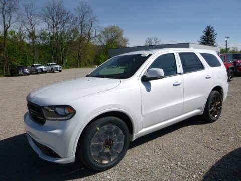Vice White Tri-Coat Pearl Dodge Durango R/T AWD.  Click to enlarge.