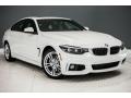 Front 3/4 View of 2018 BMW 4 Series 440i Gran Coupe #12
