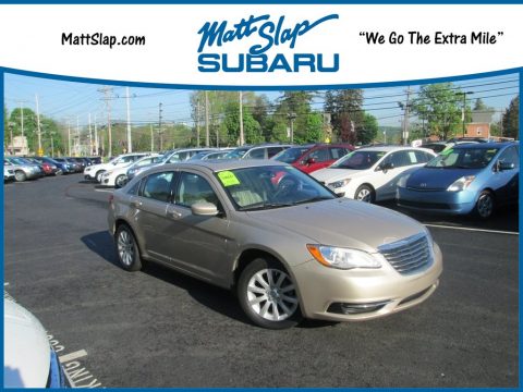Cashmere Pearl Chrysler 200 Touring Sedan.  Click to enlarge.