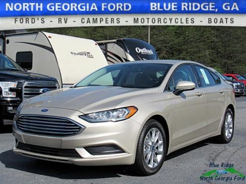 White Gold Ford Fusion S.  Click to enlarge.