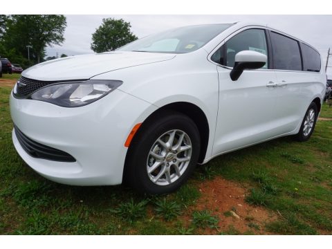 Bright White Chrysler Pacifica LX.  Click to enlarge.