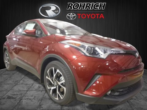 Ruby Flare Pearl Toyota C-HR XLE.  Click to enlarge.