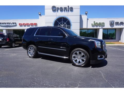 Onyx Black GMC Yukon Denali 4WD.  Click to enlarge.