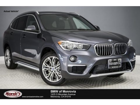 Mineral Grey Metallic BMW X1 sDrive28i.  Click to enlarge.