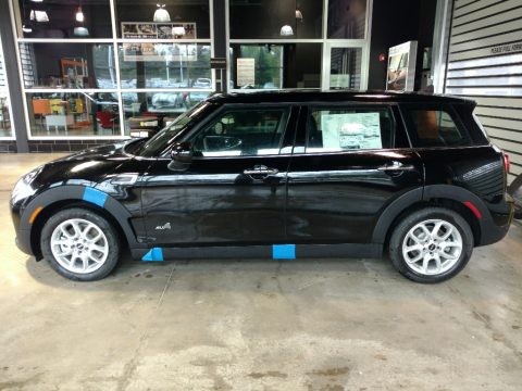 Midnight Black Metallic Mini Clubman Cooper ALL4.  Click to enlarge.