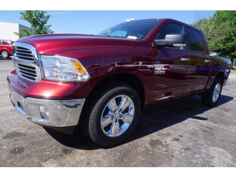 Delmonico Red Pearl Ram 1500 Big Horn Crew Cab.  Click to enlarge.