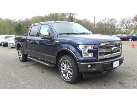 Blue Jeans Ford F150 Lariat SuperCrew 4X4.  Click to enlarge.