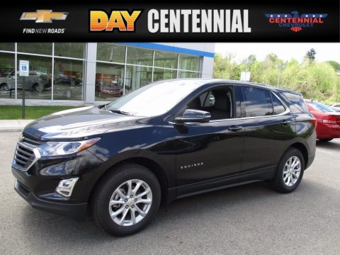 Mosaic Black Metallic Chevrolet Equinox LT AWD.  Click to enlarge.