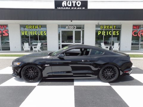 Shadow Black Ford Mustang GT Coupe.  Click to enlarge.