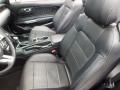 Front Seat of 2017 Ford Mustang EcoBoost Premium Convertible #16